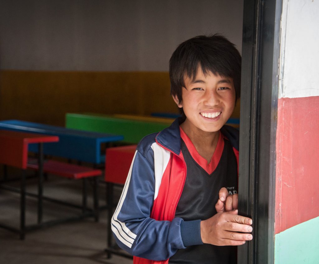 Child in Nepal