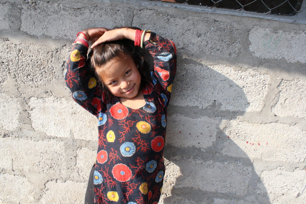 Girl in Nepal