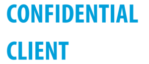 Confidential client logo