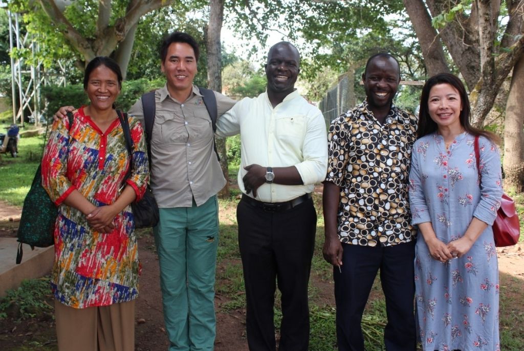 Members of Adara's Nepal and Uganda teams