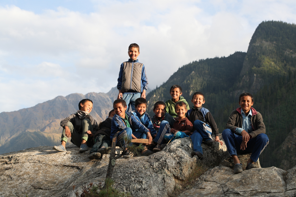 Children in Humla, Nepal