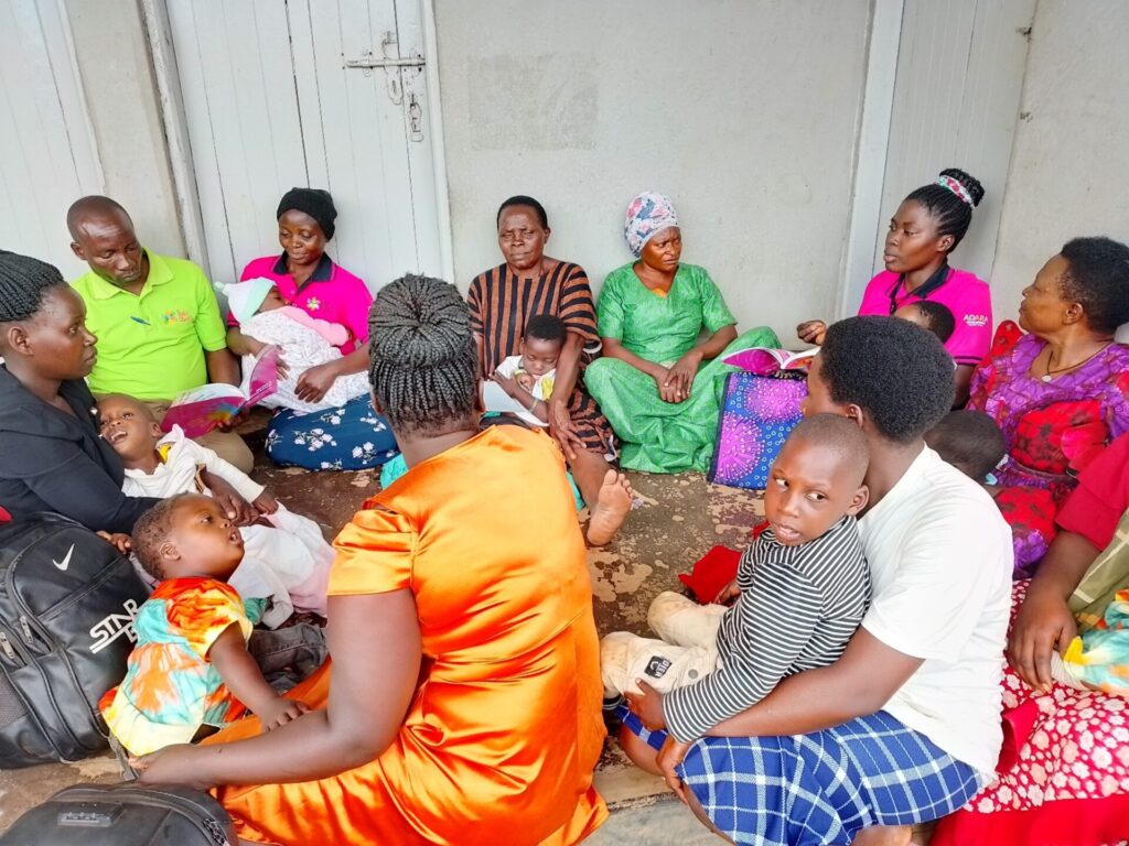 Vivian and James at a Baby Ubuntu meeting

Baby Ubuntu provides neurodisability support Uganda