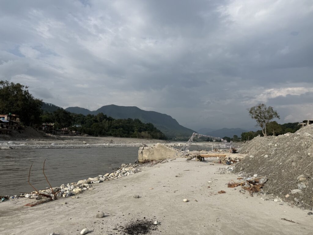 Nepal floods - Devighat