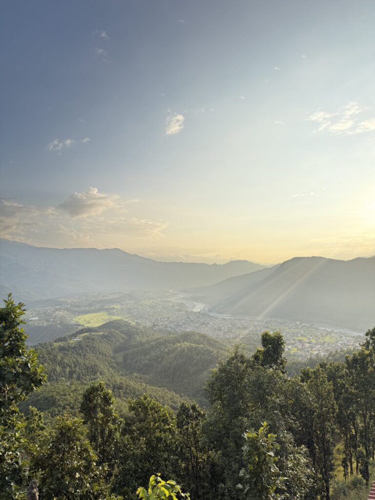 Nuwakot view after Nepal floods