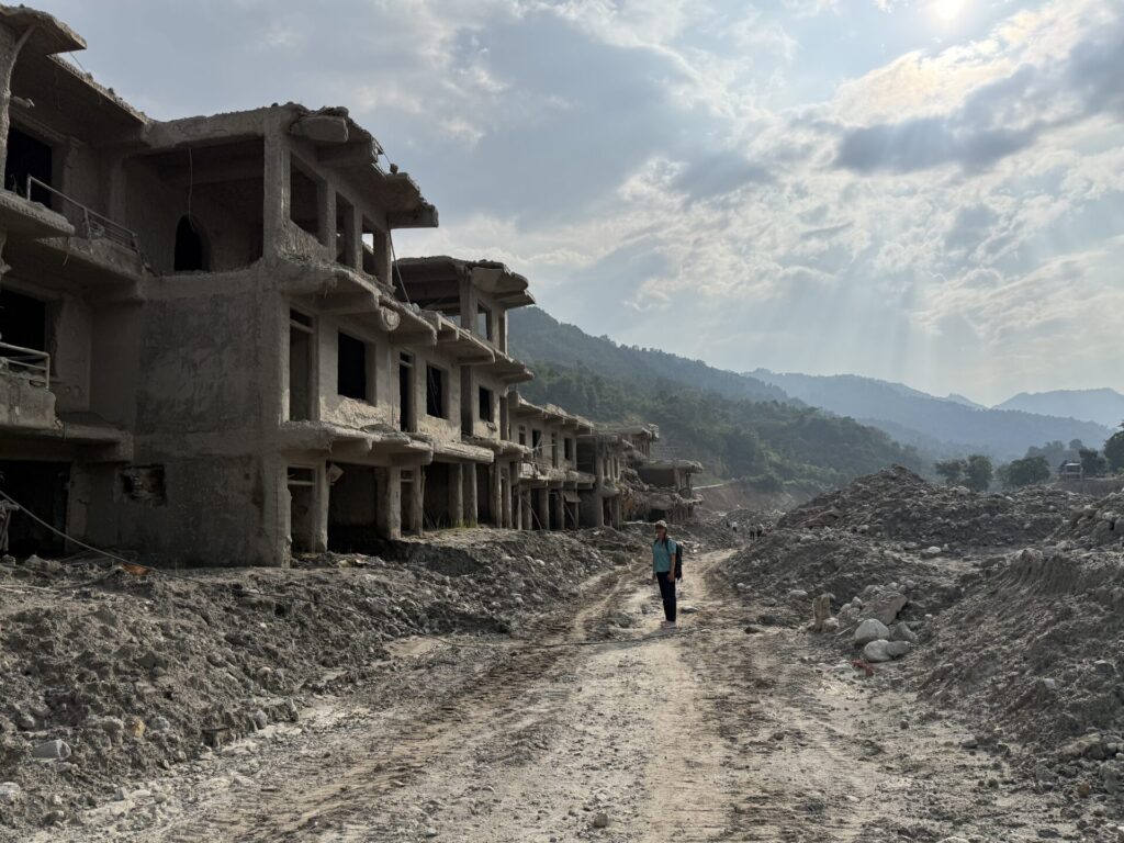 Nepal floods - Devighat