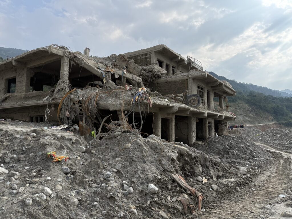 Nepal floods - Devighat